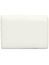 Logo Leather Half Wallet White - MARNI - BALAAN 3