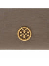 Robinson Card Wallet Grey - TORY BURCH - BALAAN 7