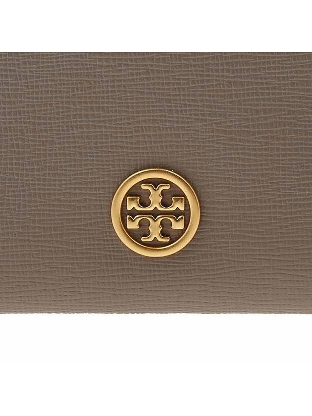 Robinson Card Wallet Grey - TORY BURCH - BALAAN 7