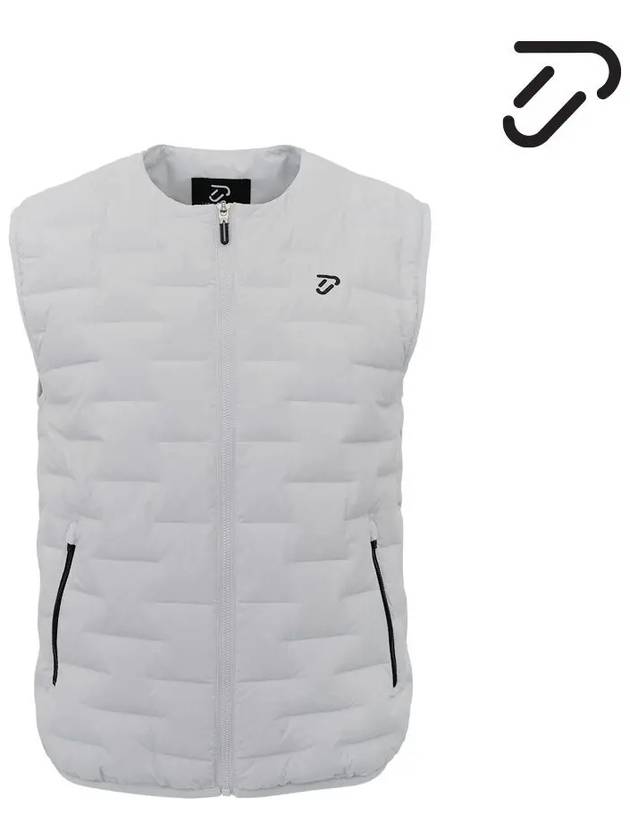 Men s Quilted Round Vest IPM4WWV203 LG - IJP DESIGN - BALAAN 1