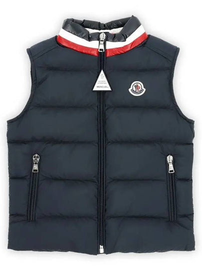 Kids MERAB Down Padded Vest Navy 1A00022 549SK 77G 8 10A - MONCLER - BALAAN 2