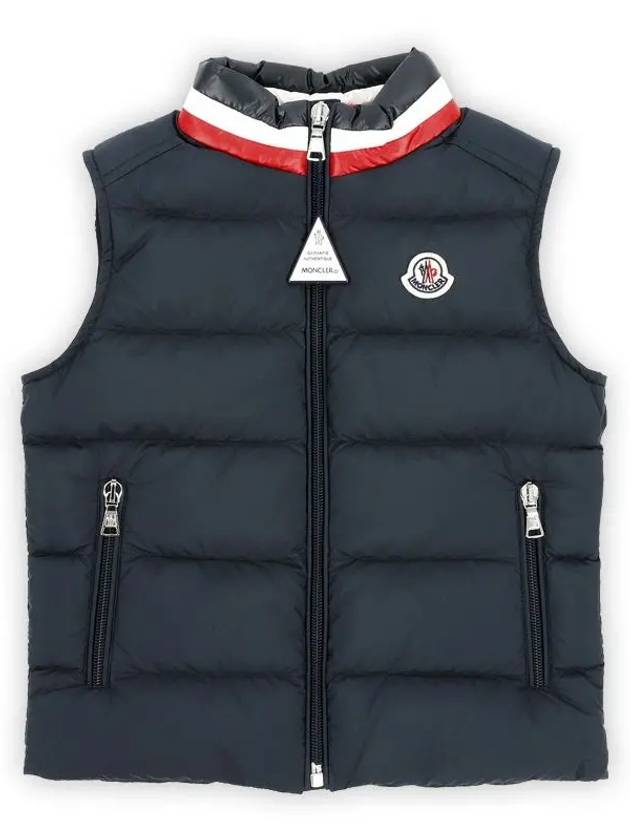 Kids Merab Down Vest Navy - MONCLER - BALAAN 3