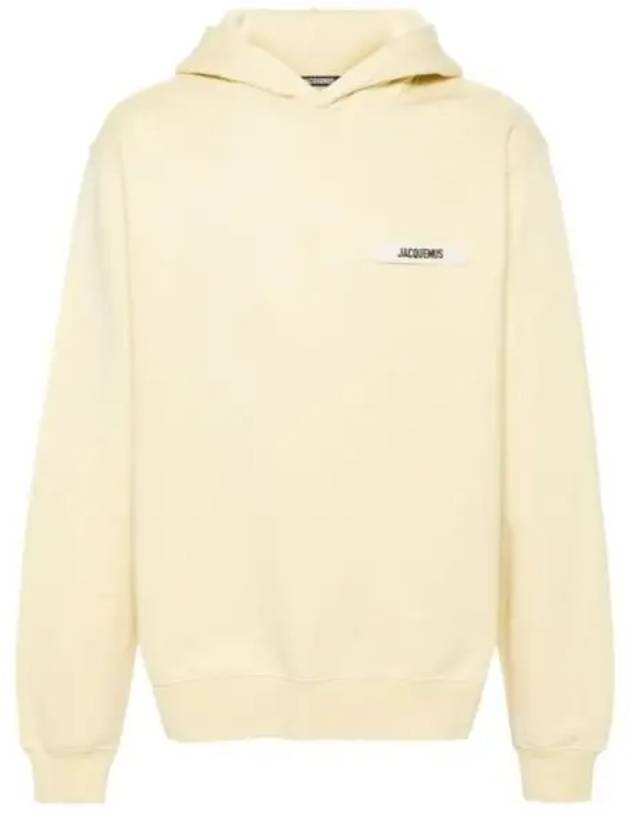 Le Gros Grain Hoodie Light Yellow - JACQUEMUS - BALAAN 2