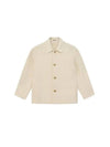 Cotton Moel Melton Hand sewn Jacket A23SJ04MW IVORY WHITE - AURALEE - BALAAN 1