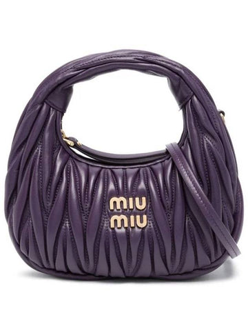 Miu Miu Wander Matelassé Mini Bag - MIU MIU - BALAAN 1