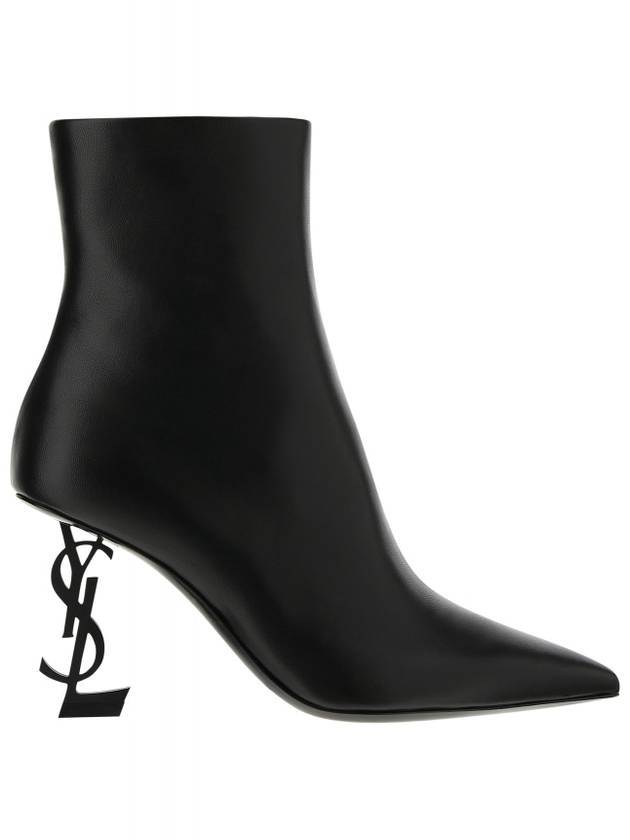 Opium Ankle Middle Boots Heel - SAINT LAURENT - BALAAN.