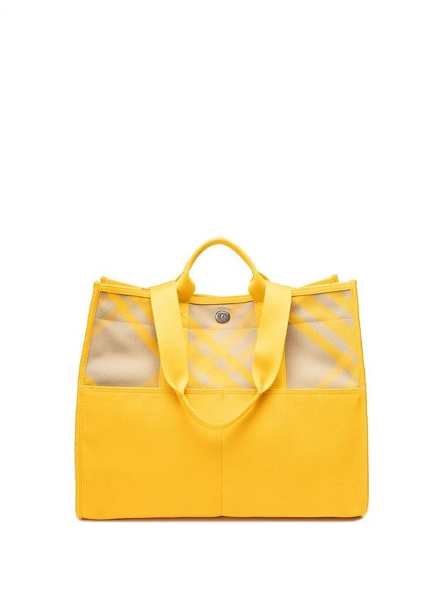 Pocket Shopper Tote Bag Yellow - BURBERRY - BALAAN 1