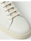 Grain Leather Low Top Sneakers White - TOM FORD - BALAAN 5