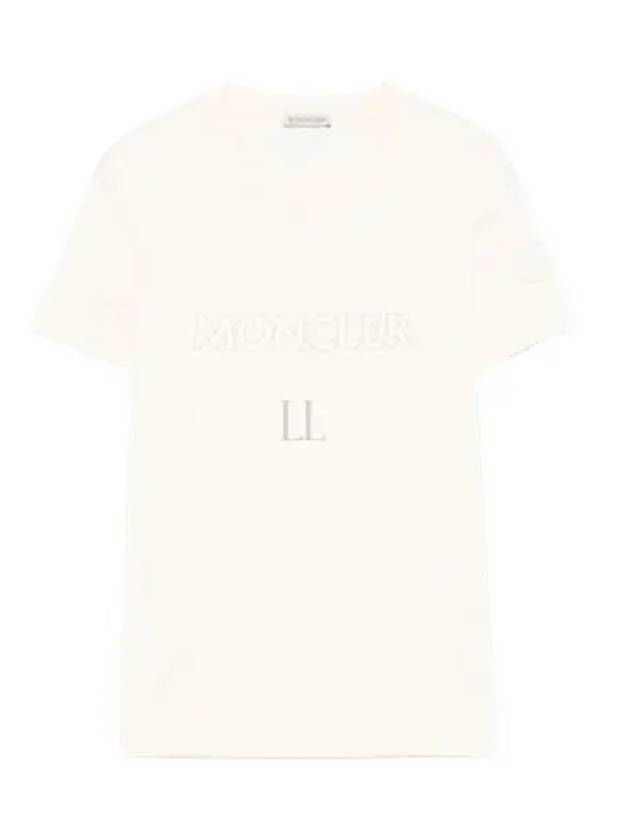 8C00021 89AIJ 034 Maglia Glitter Tee - MONCLER - BALAAN 1