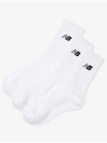 NBGEECA504 Women s 3 pack basic logo functional socks white - NEW BALANCE - BALAAN 1