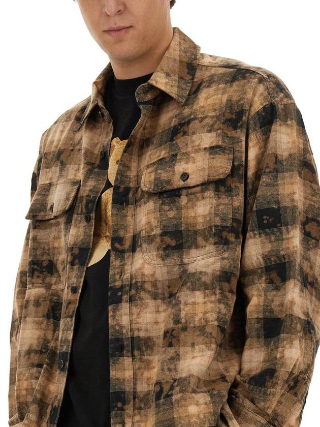 Palm Angels Plaid Shirt - PALM ANGELS - BALAAN 4