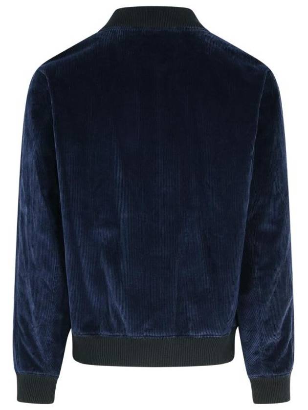 Teddy Bomber Jacket Blue - MAISON KITSUNE - BALAAN 4