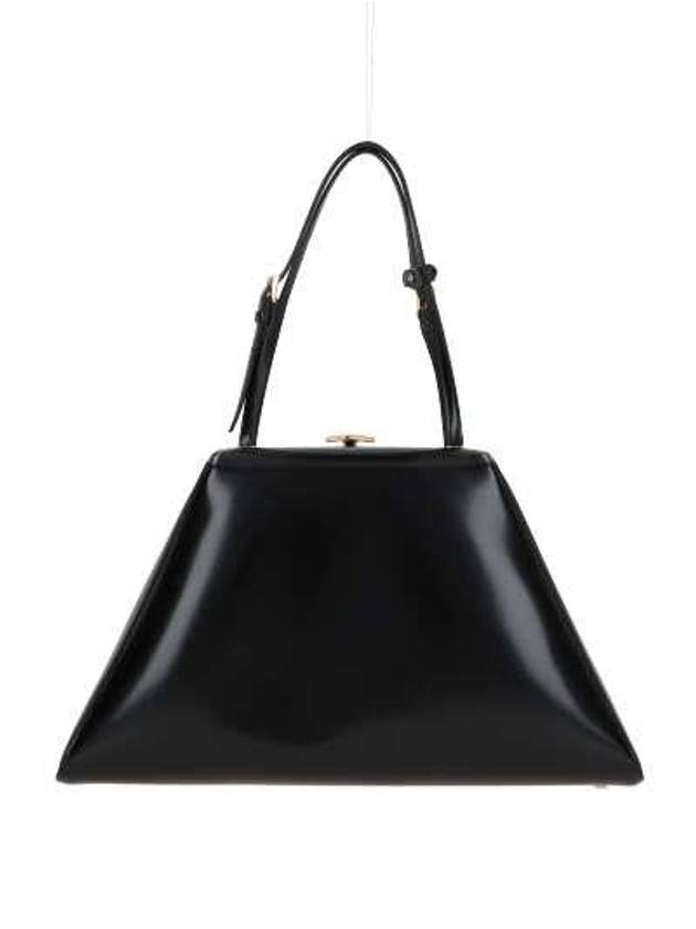 medium brushed leather handbag black 1BK016ZO6F0002VOOO - PRADA - BALAAN 2