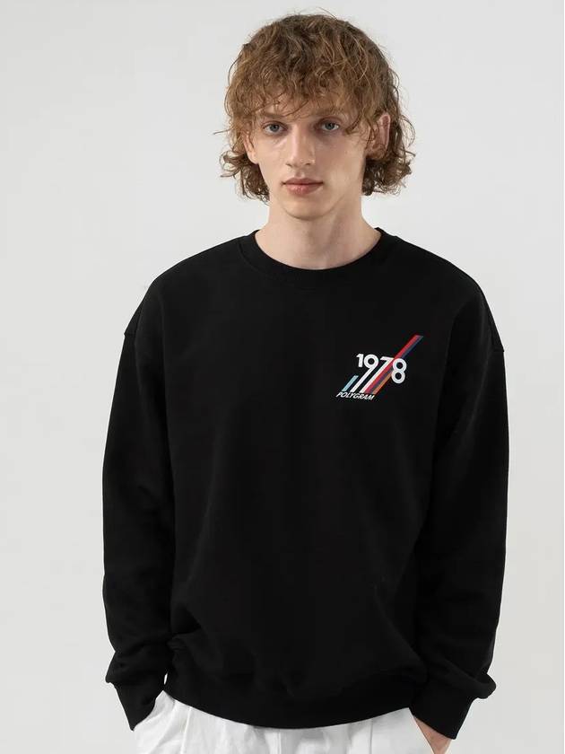 DLINE SWEATSHIRTS BLACK - POLYGRAM - BALAAN 3