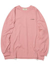 Vintage Overfit Long Sleeve T-Shirt Pink - IL TEMPO SELECT SHOP - BALAAN 3