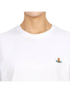 ORB Logo Cotton Short Sleeve T-Shirt White - VIVIENNE WESTWOOD - BALAAN 9