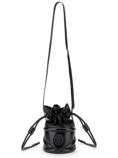 Soft Curve Bucket Cross Bag Black - ALEXANDER MCQUEEN - BALAAN 2