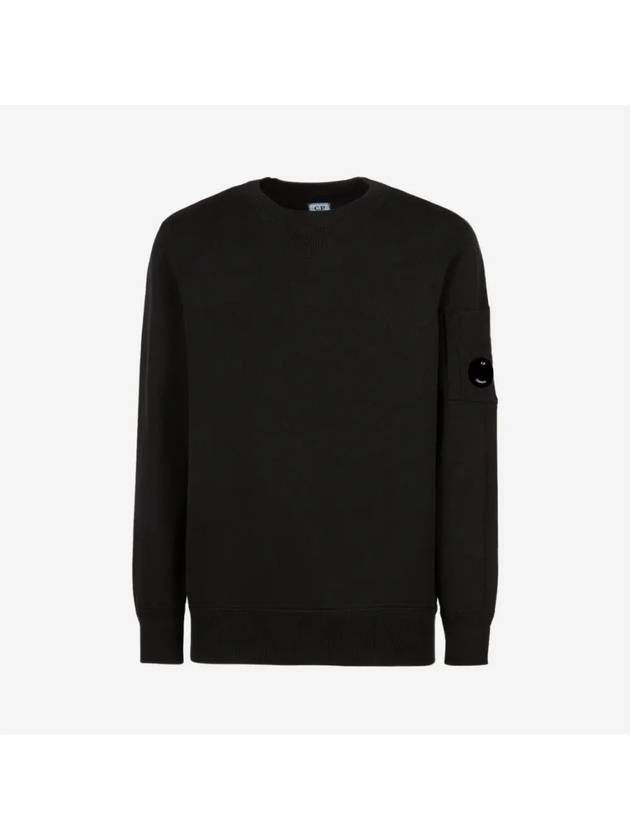 Lens Wappen Sweatshirt Black - CP COMPANY - BALAAN 3