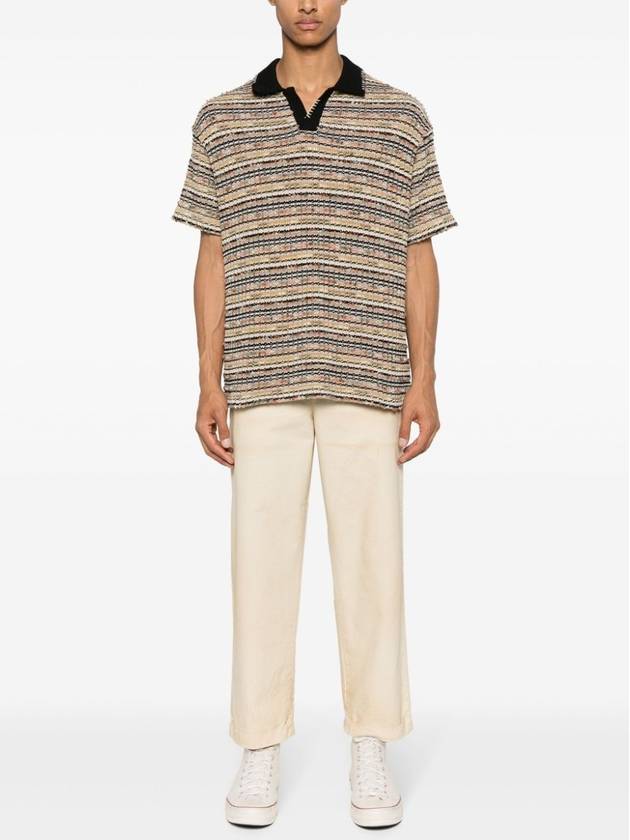 Straight Pants GMP01190P001483 15103 ECRU - GOLDEN GOOSE - BALAAN 3