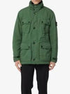 Men's Logo Patch Jacket Olive - STONE ISLAND - BALAAN 2