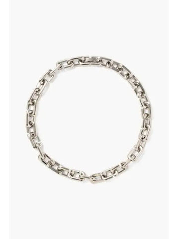 J Marc Chain Link Necklace Silver MBEDA23003SVX - MARC JACOBS - BALAAN 1