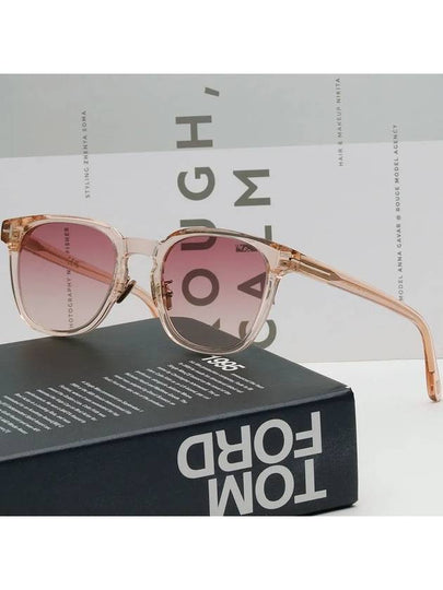 Sunglasses TF1051K 72T Pink Transparent Horn Rim Asian Fit - TOM FORD - BALAAN 2