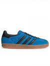 Gazelle Indoor Nylon Low Top Sneakers Bright Blue - ADIDAS - BALAAN 2