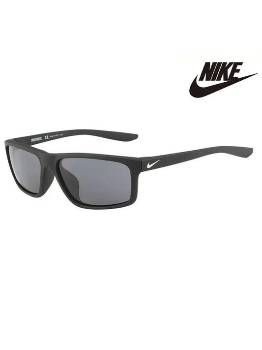 Nike Dark Gray Rectangular Unisex Sunglasses CHRONICLE MI CW4656 010 59 - NIKE - BALAAN 2