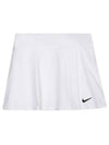 Women's Court Dry Fit Victory Tennis Pleats Skirt White - NIKE - BALAAN.