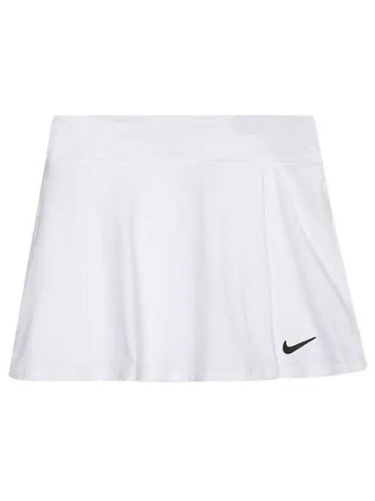 Women's Court Dry Fit Victory Tennis Pleats Skirt White - NIKE - BALAAN 1