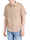 Bellini Linen Short Sleeve Shirt Beige - A.P.C. - BALAAN 2