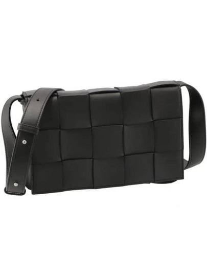 Intrecciato Cassette Cross Bag Black - BOTTEGA VENETA - BALAAN 2