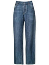 Straight Denim Jeans Blue - BOTTEGA VENETA - BALAAN 2