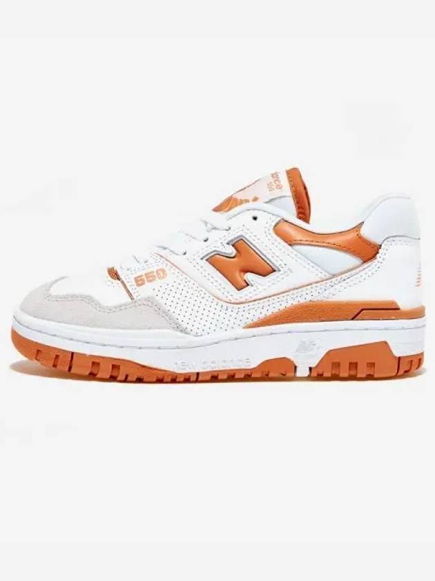 550 Low Top Sneakers Orange White - NEW BALANCE - BALAAN 2