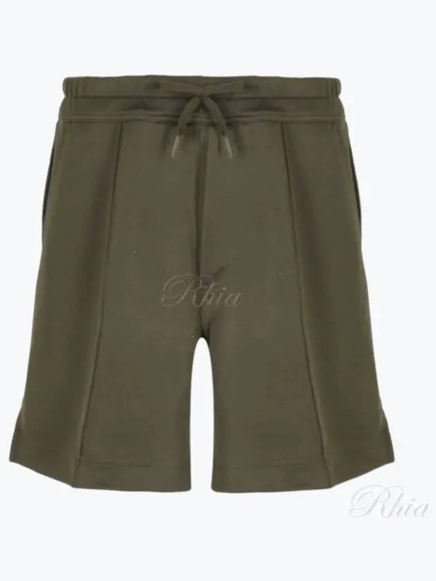 Viscose Shorts Dark Olive - TOM FORD - BALAAN 2