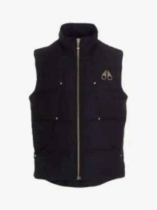 Logo Montreal Padded Vest Navy - MOOSE KNUCKLES - BALAAN 2