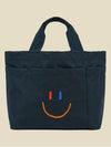 LaLa Cart Tote Bag Navy - LALA SMILE - BALAAN 3