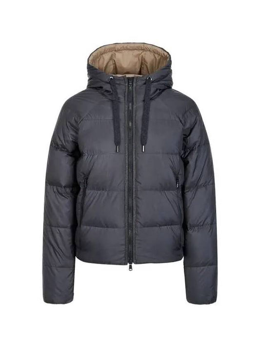 City Village 8th Anniversary 10 ePoint 9 8 Women s Raglan Sleeve Goose Down Padded Jacket Charcoal Gray 270695 - BRUNELLO CUCINELLI - BALAAN 1