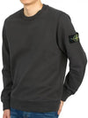 Wappen Patch Crew Neck Sweatshirt Grey - STONE ISLAND - BALAAN 3