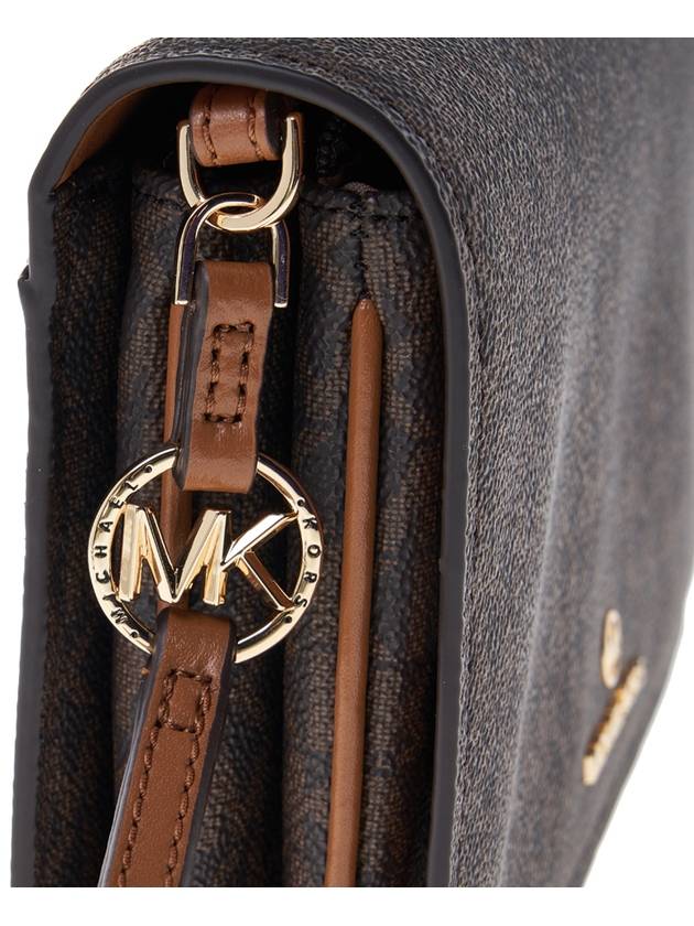 Jet Set Large Logo Cross Bag Brown - MICHAEL KORS - BALAAN 10