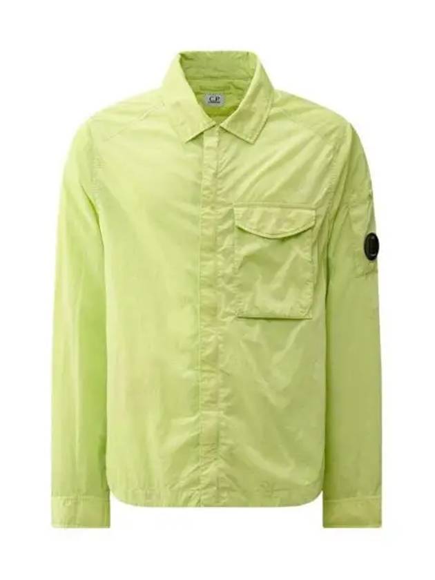 Chrome-R Pocket Over Long Sleeve Shirt Green - CP COMPANY - BALAAN 2