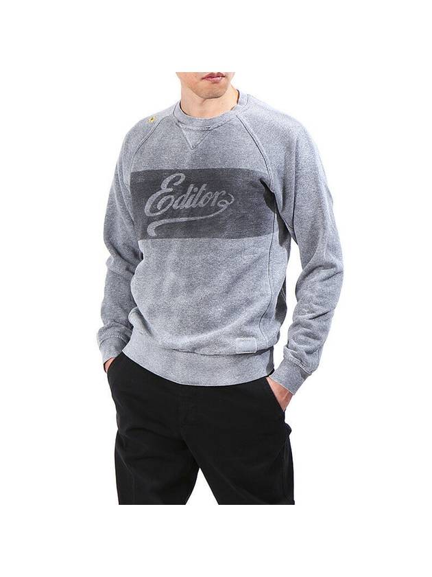 Dirty Washing Sweatshirt Gray - THE EDITOR - BALAAN 1