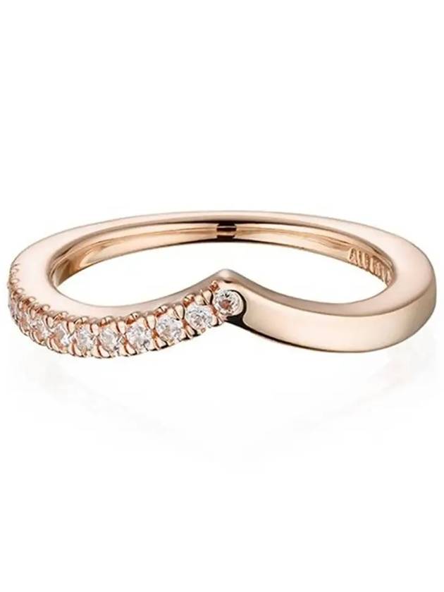 Women's Timeless Wish Half Sparkling Ring Rose Gold - PANDORA - BALAAN 4