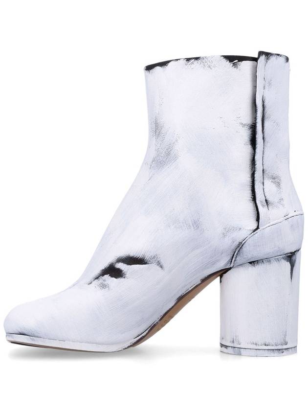 Paint Tabi Ankle Middle Boots White - MAISON MARGIELA - BALAAN 4