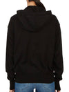 Embroidered Logo Hoodie Cardigan Black - VIVIENNE WESTWOOD - BALAAN 6