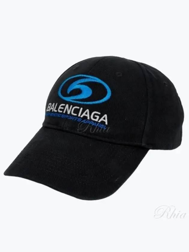 Embroided Logo Ball Cap Black - BALENCIAGA - BALAAN 2