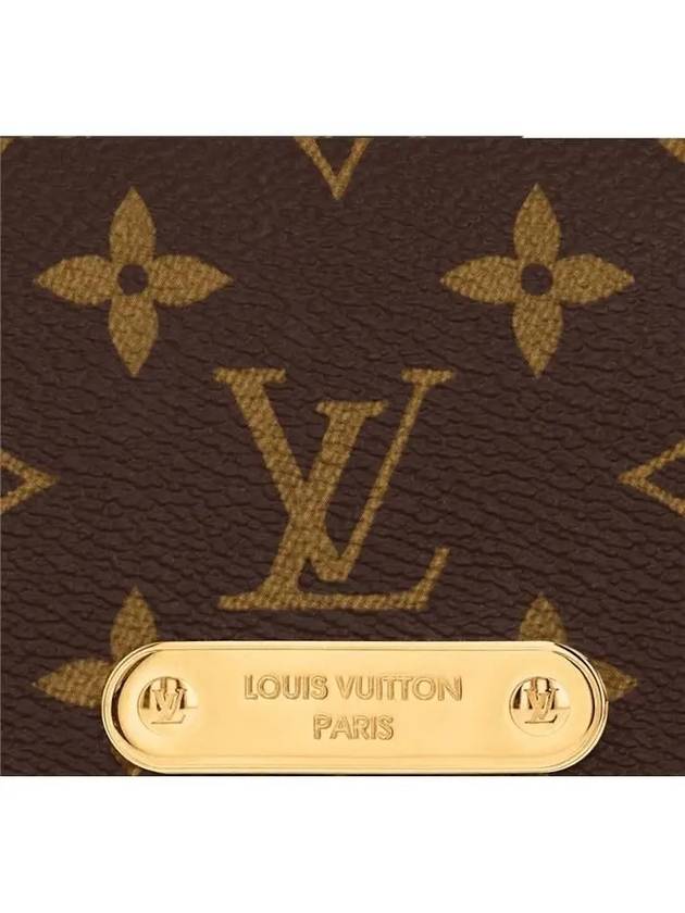 Lily Monogram Chain Shoulder Bag Brown - LOUIS VUITTON - BALAAN 6