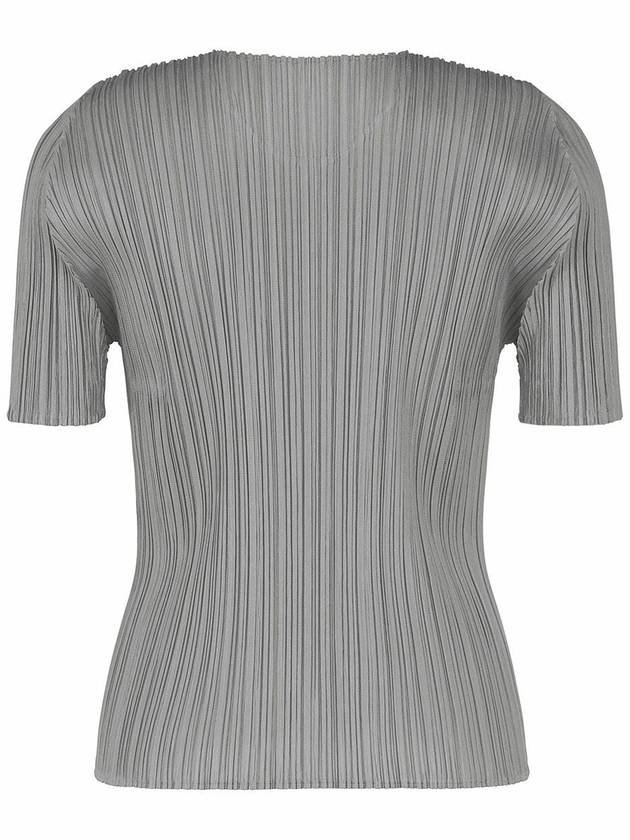 Pleated Please Basic Round Short Sleeve Tee - ISSEY MIYAKE - BALAAN 2