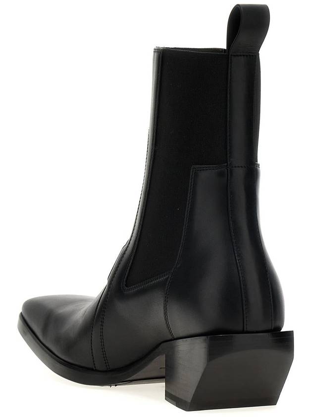 Rick Owens 'Heeled Silver' Boots - RICK OWENS - BALAAN 3