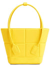 Arco Mini Rubber Tote Bag Lemon - BOTTEGA VENETA - BALAAN 1